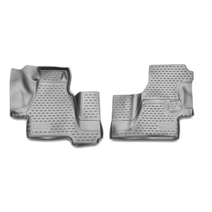 Mercedes Sprinter Classic NCV3 Floor Mats - Omac - Rubber TPE - Grey - '07-'11 Mercedes Sprinter Classic NCV3 Floor Mats - Omac - Rubber TPE - Grey - '07-'11